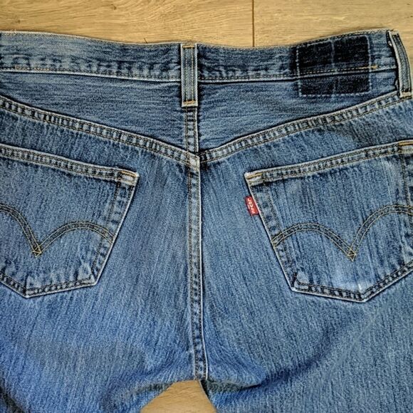Kendall And Kylie Re-purposed Levi’s 501 Jeans Medium - Picture 10 of 11